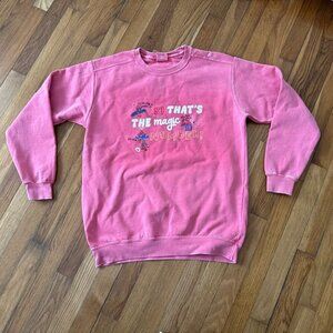 Comfort Colors Spiderman Peter 1,2,3 Red Sweatshirt Size M Distressed